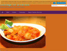 Tablet Screenshot of cabbageforbreakfast.com